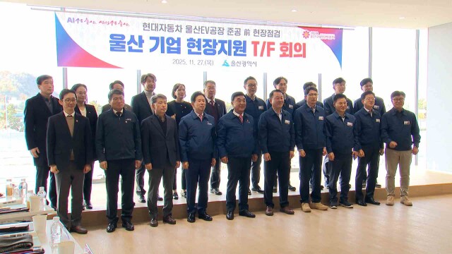 울산시, "현대차 신공장 차질 없는 준공 지원"