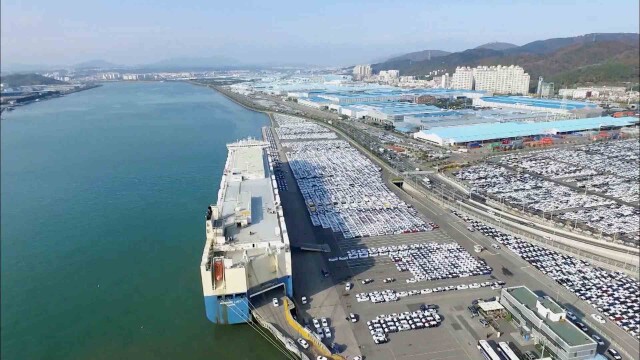 자동차 수출 역대 최대‥ 울산은 10.7% 감소