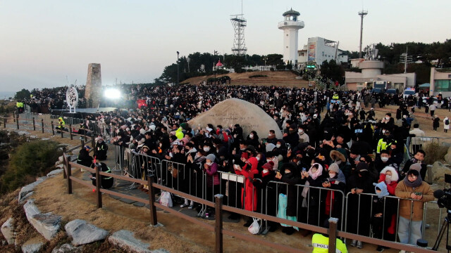 울산경찰청, 해맞이 대비 간절곶 현장점검