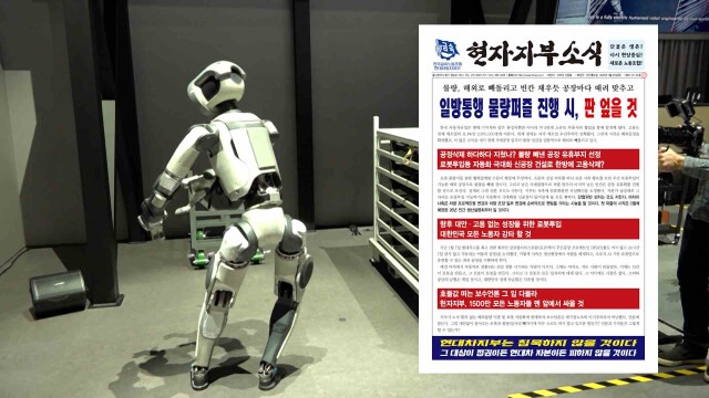 현대차 노조, "로봇 투입·일감 감소 경고"