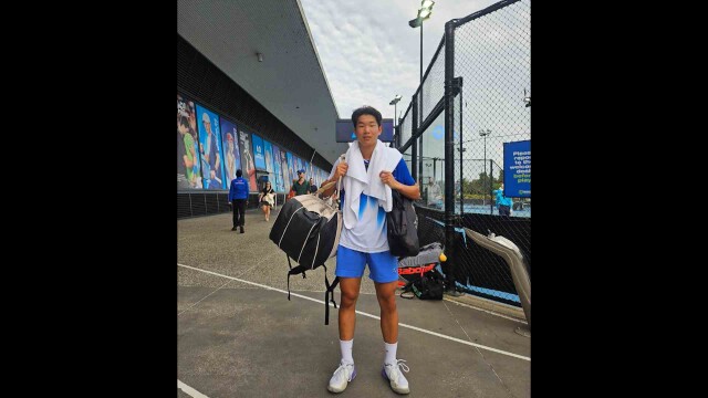 제일중 김시윤, 호주오픈 14세부 준우승