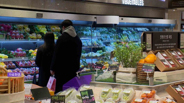 울산 1월 물가 2.2% 상승‥ 농축수산물 4% 급등