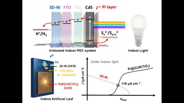 실내조명으로 수소 만드는 '인공 나뭇잎' 개발