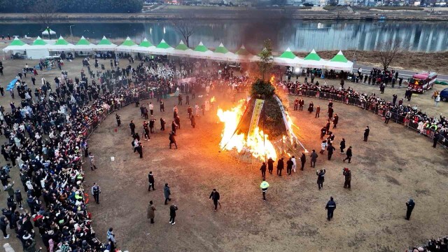 북구 정월대보름 행사 취소‥ "강풍에 화재 위험"