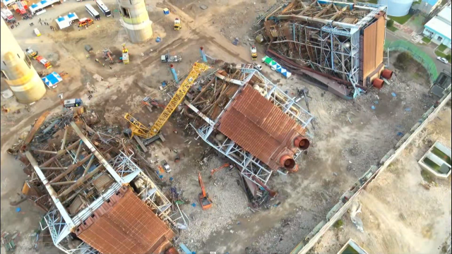 '화력발전 붕괴사고' HJ중공업‥ 산재 사망 최다