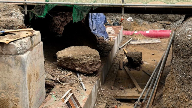 온산읍 공장 건설 현장 토사 더미 깔려 작업자 숨져