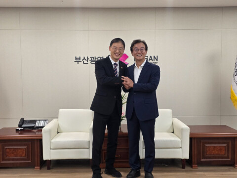 김상욱, 부산 찾아 교통·문화 협력 방안 논의