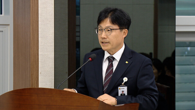 조용식, 지방교육재정 안정 확보 강조